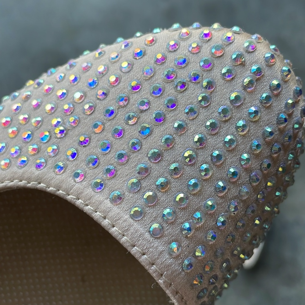 Madden girl iridescent bling flats size 8.5 - Picture 2 of 2